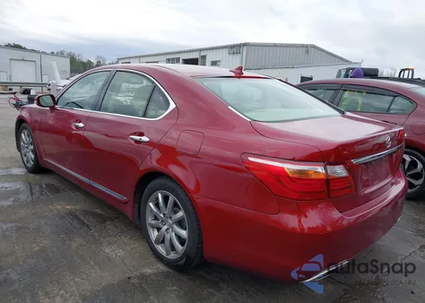 2012 Lexus Ls 460 из США, поврежденный, VIN JTHBL5EF9C5111663